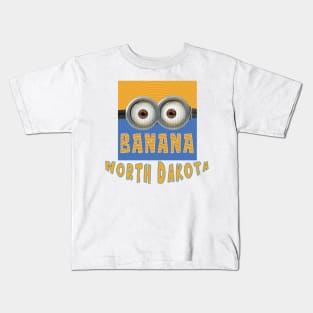 DESPICABLE MINION AMERICA NORTH DAKOTA Kids T-Shirt